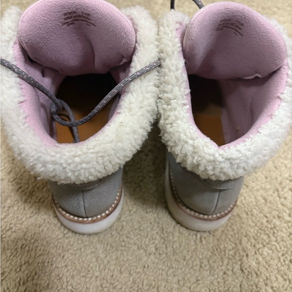 Cole Haan Women's Winter Boots in Purplish Gray and Pink - Picture 5 of 8